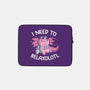 I Need To Relaxalotl-None-Zippered-Laptop Sleeve-koalastudio