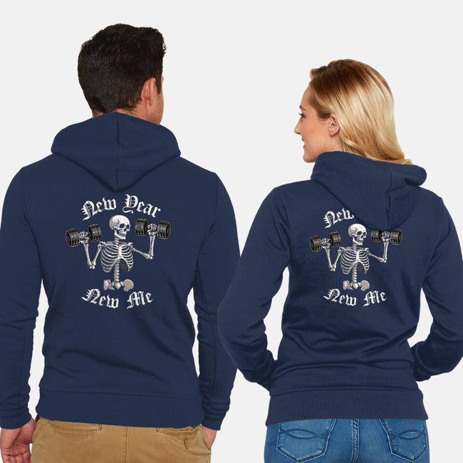 New Year New Me-Unisex-Zip-Up-Sweatshirt-dandingeroz