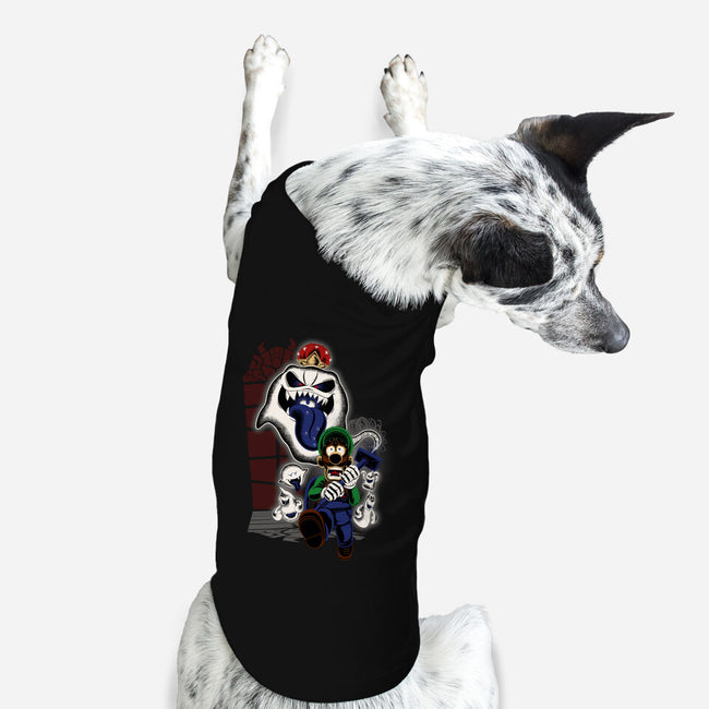 Mansion Ghost-Dog-Basic-Pet Tank-rmatix