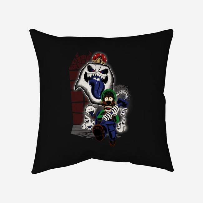 Mansion Ghost-None-Removable Cover-Throw Pillow-rmatix