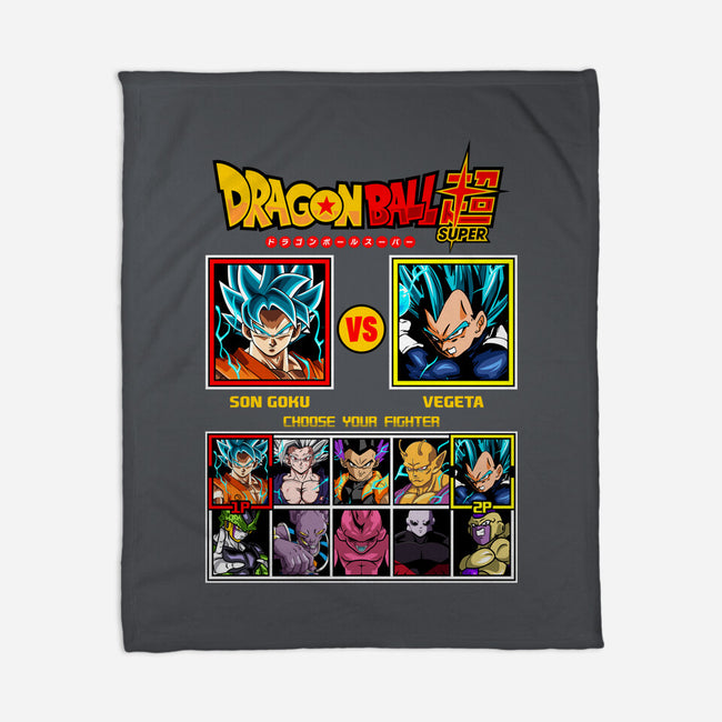 Saiyan Fighter-None-Fleece-Blanket-spoilerinc