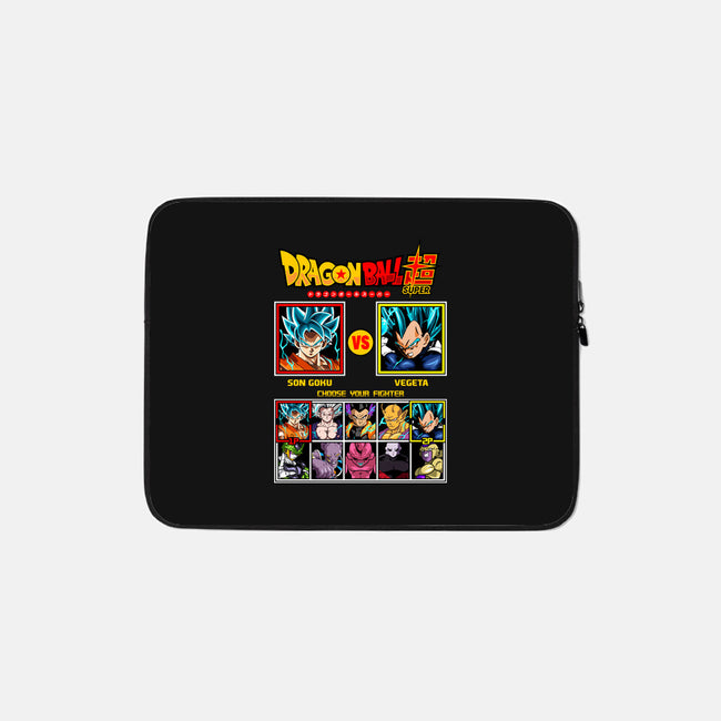 Saiyan Fighter-None-Zippered-Laptop Sleeve-spoilerinc