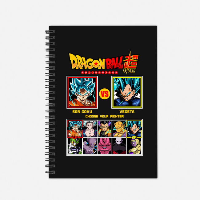 Saiyan Fighter-None-Dot Grid-Notebook-spoilerinc