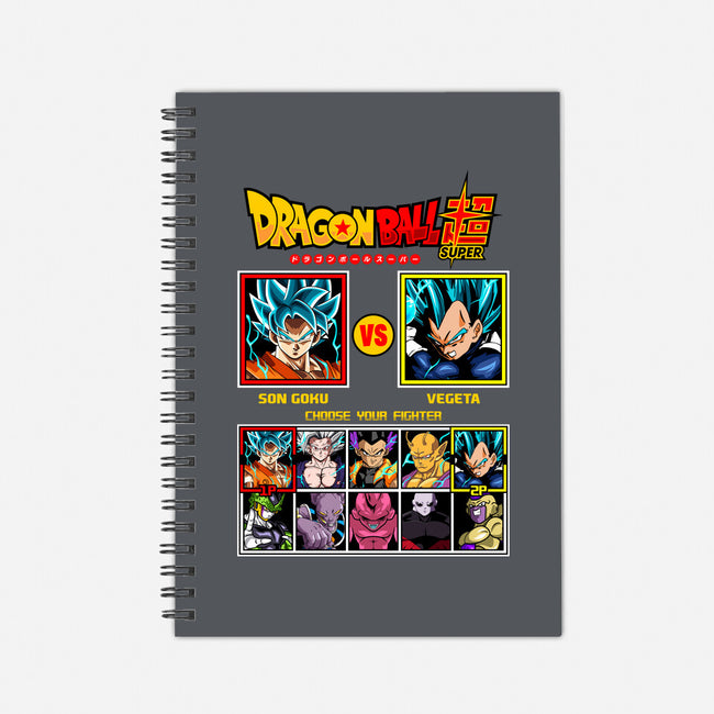 Saiyan Fighter-None-Dot Grid-Notebook-spoilerinc