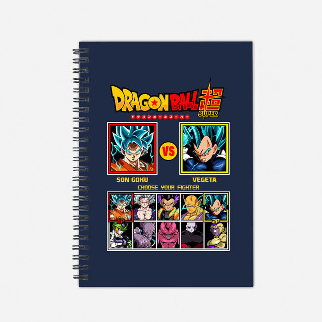 Saiyan Fighter-None-Dot Grid-Notebook-spoilerinc