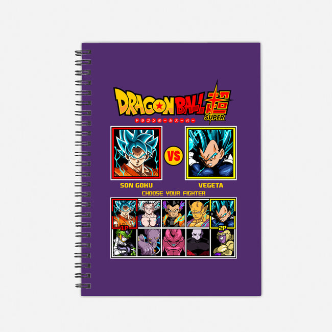 Saiyan Fighter-None-Dot Grid-Notebook-spoilerinc