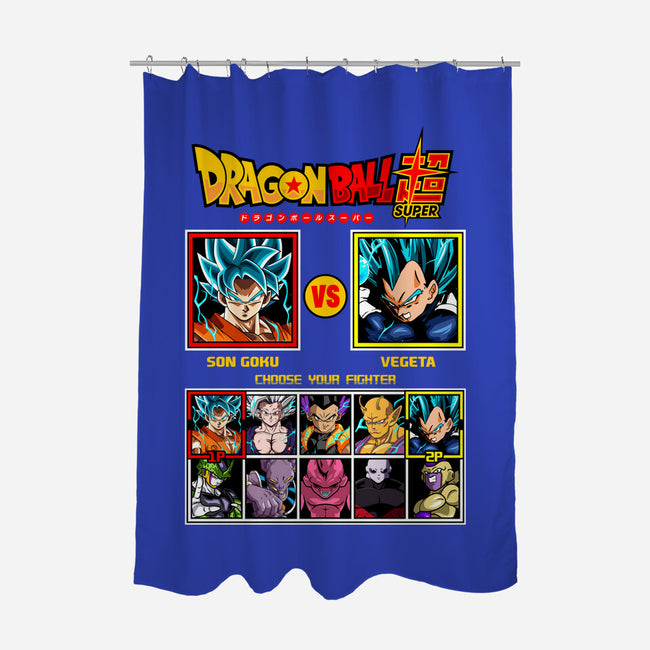 Saiyan Fighter-None-Polyester-Shower Curtain-spoilerinc