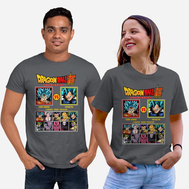 Saiyan Fighter-Unisex-Basic-Tee-spoilerinc