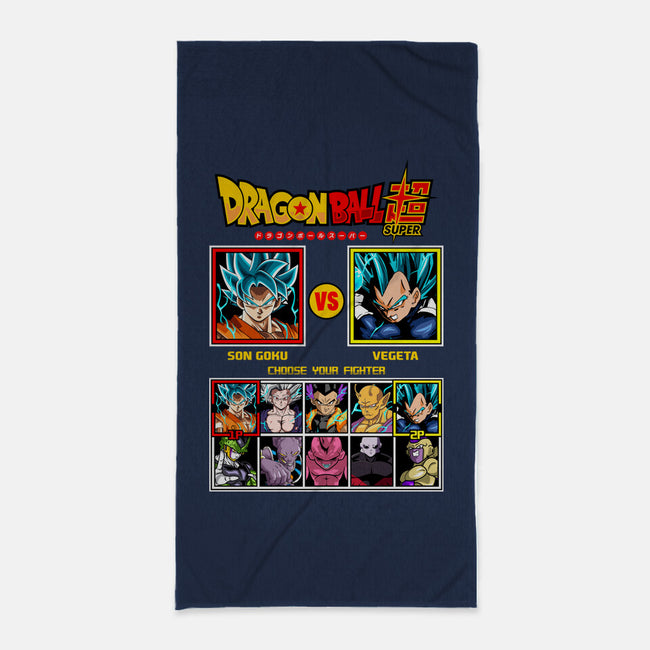 Saiyan Fighter-None-Beach-Towel-spoilerinc