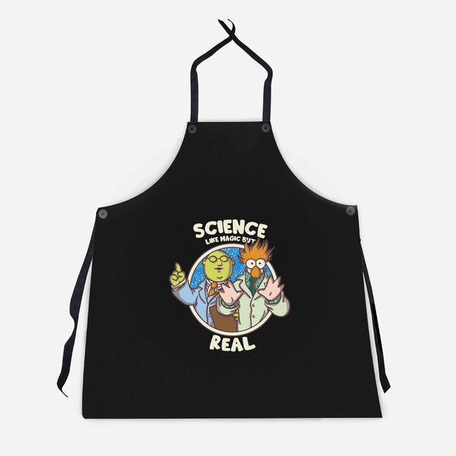 Science Like Magic-Unisex-Kitchen-Apron-turborat14