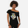 Science Like Magic-Womens-Off Shoulder-Tee-turborat14