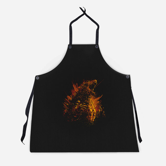 Unleash Destruction-Unisex-Kitchen-Apron-kharmazero