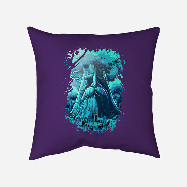 Hyrule Forest Hero-None-Removable Cover-Throw Pillow-Diego Oliver