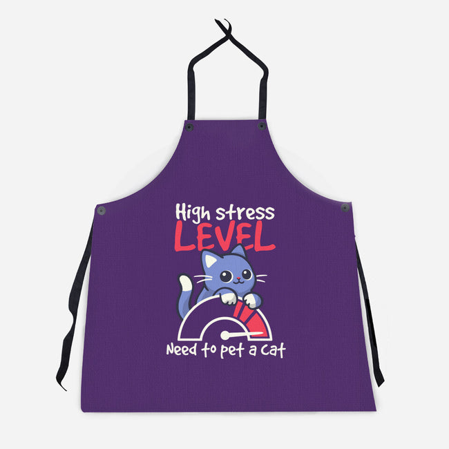 Need To Pet A Cat-Unisex-Kitchen-Apron-NemiMakeit