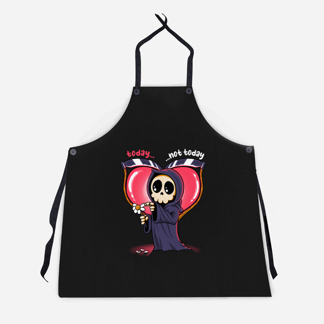 Today Or Not Today-Unisex-Kitchen-Apron-Tronyx79