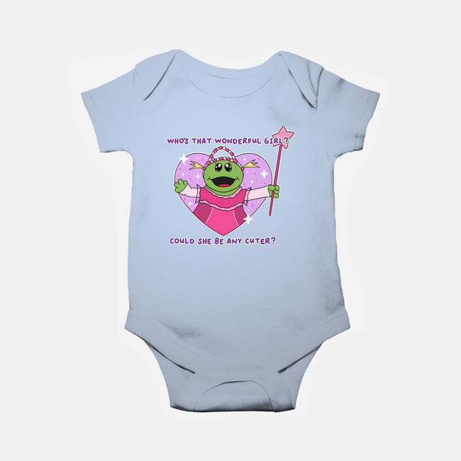 Who’s That Wonderful Girl-Baby-Basic-Onesie-Alexhefe