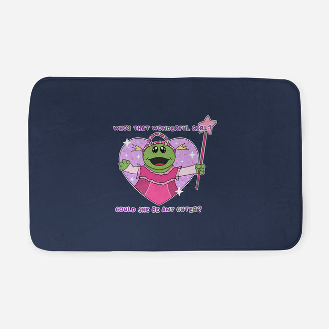 Who’s That Wonderful Girl-None-Memory Foam-Bath Mat-Alexhefe