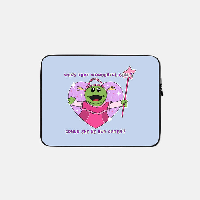 Who’s That Wonderful Girl-None-Zippered-Laptop Sleeve-Alexhefe