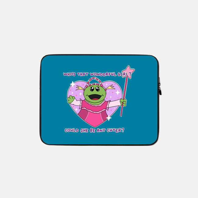 Who’s That Wonderful Girl-None-Zippered-Laptop Sleeve-Alexhefe