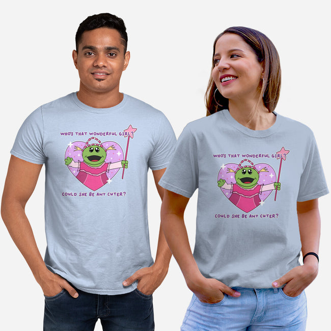 Who’s That Wonderful Girl-Unisex-Basic-Tee-Alexhefe