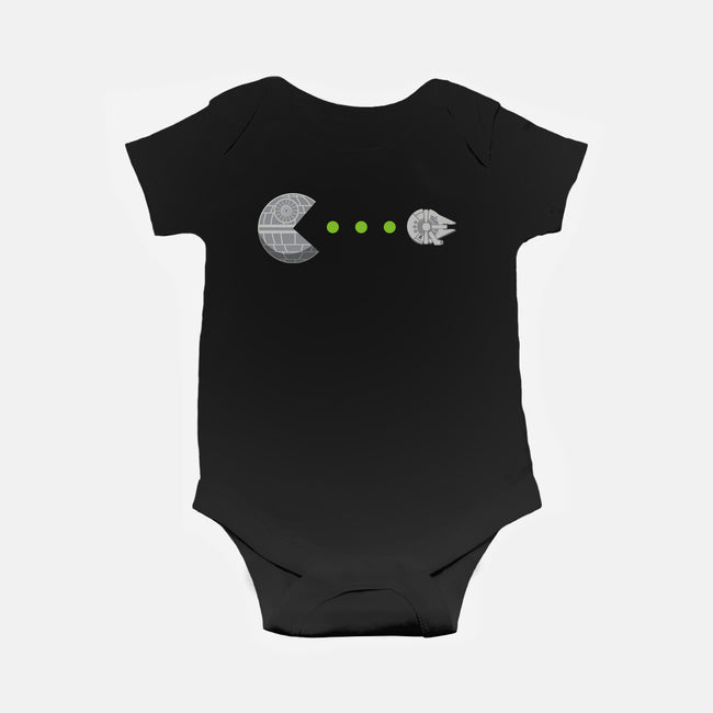 Death Pac-Baby-Basic-Onesie-demonigote