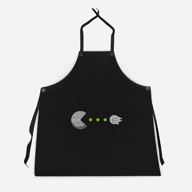 Death Pac-Unisex-Kitchen-Apron-demonigote