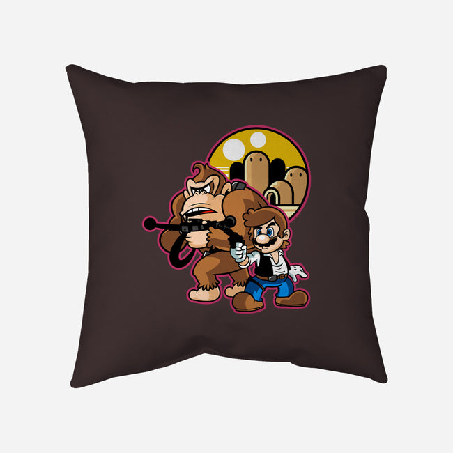 Plumber Solo-None-Removable Cover-Throw Pillow-demonigote