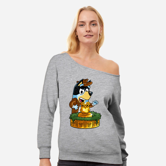 The Founder-Womens-Off Shoulder-Sweatshirt-spoilerinc