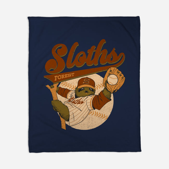 Go Sloths-None-Fleece-Blanket-Hafaell