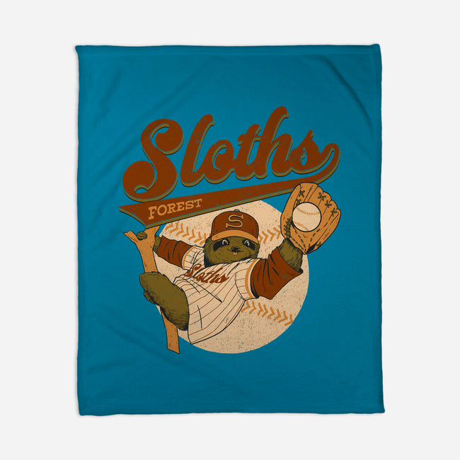 Go Sloths-None-Fleece-Blanket-Hafaell