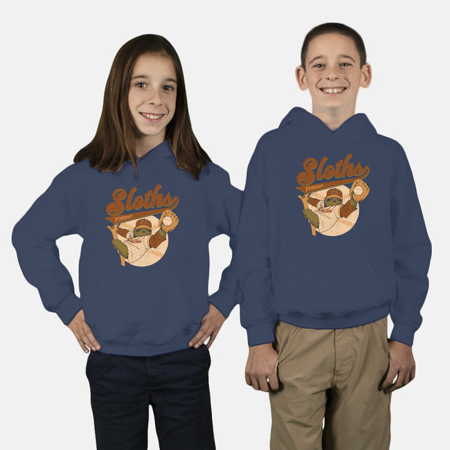 Go Sloths-Youth-Pullover-Sweatshirt-Hafaell