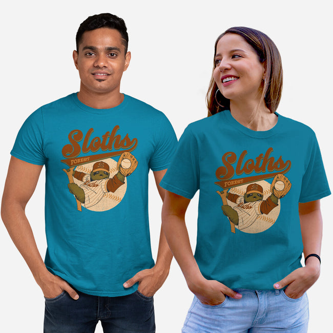 Go Sloths-Unisex-Basic-Tee-Hafaell