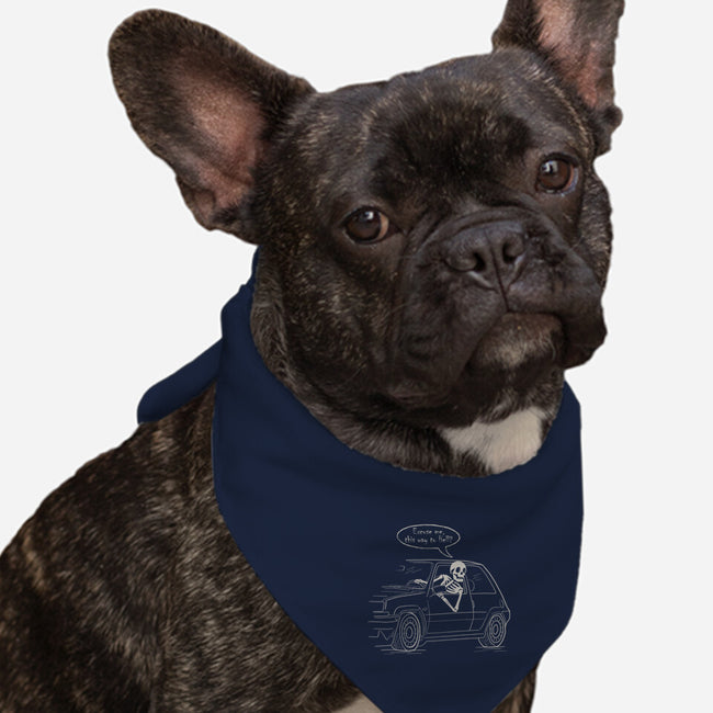 The Way To Hell-Dog-Bandana-Pet Collar-NMdesign