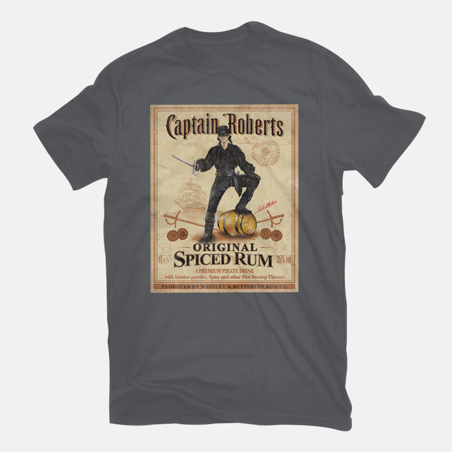 Captain Roberts Spiced Rum-Mens-Basic-Tee-NMdesign