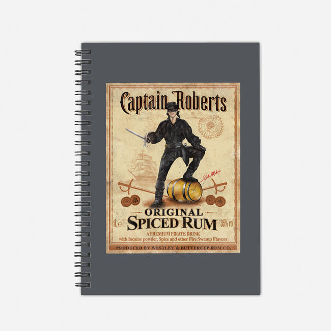 Captain Roberts Spiced Rum-None-Dot Grid-Notebook-NMdesign