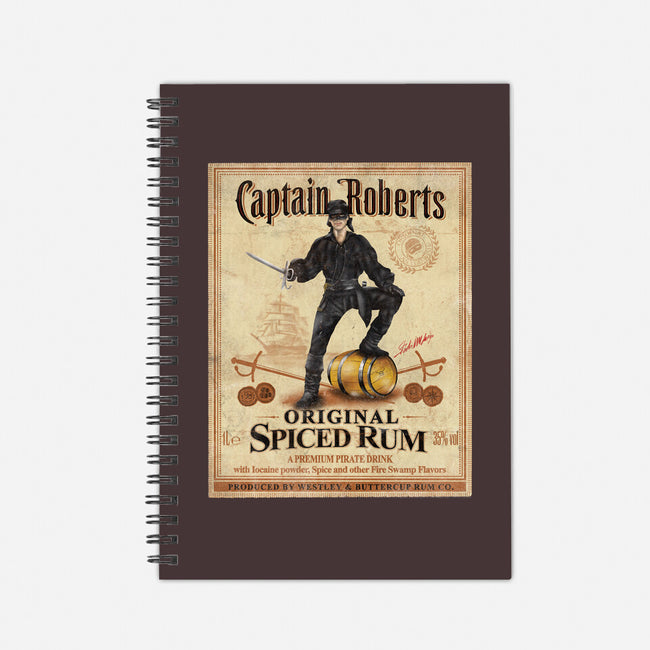 Captain Roberts Spiced Rum-None-Dot Grid-Notebook-NMdesign