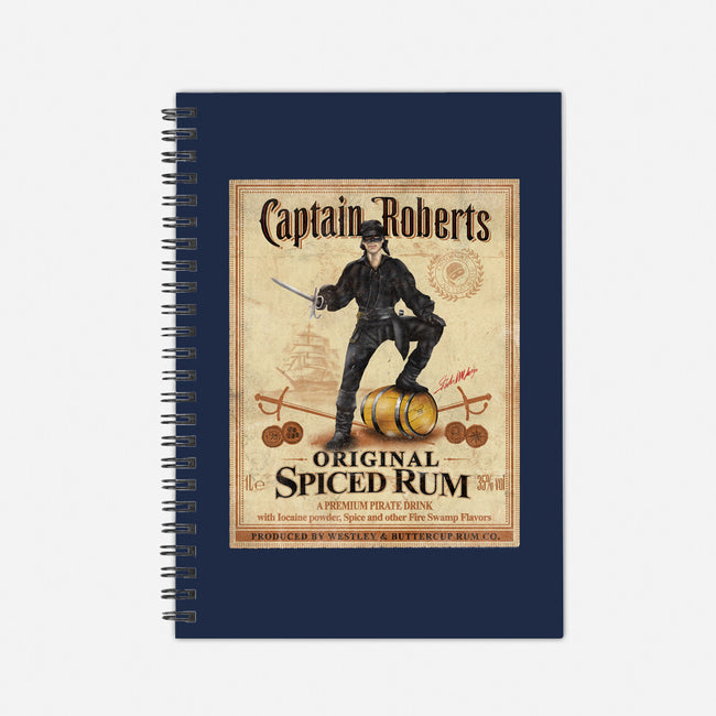 Captain Roberts Spiced Rum-None-Dot Grid-Notebook-NMdesign