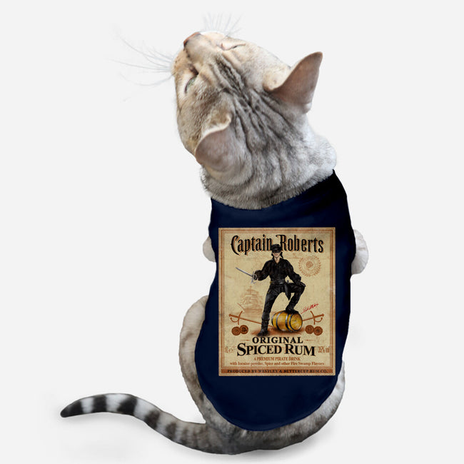 Captain Roberts Spiced Rum-Cat-Basic-Pet Tank-NMdesign