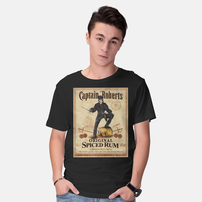 Captain Roberts Spiced Rum-Mens-Basic-Tee-NMdesign