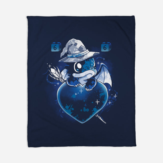 Love Wizard-None-Fleece-Blanket-Vallina84