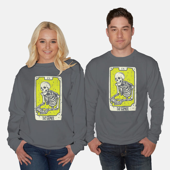 The Gamer-Unisex-Crew Neck-Sweatshirt-turborat14