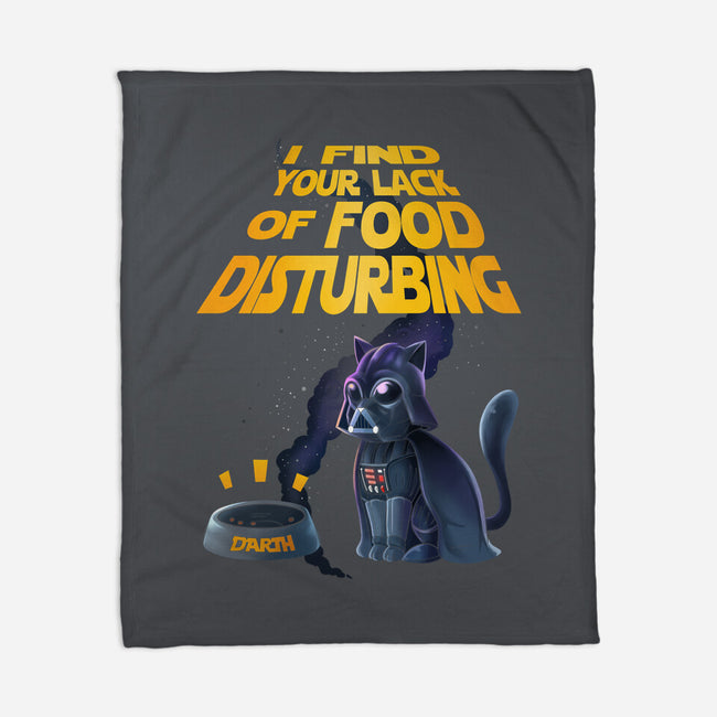 I Find Your Lack Of Food Disturbing-None-Fleece-Blanket-amorias