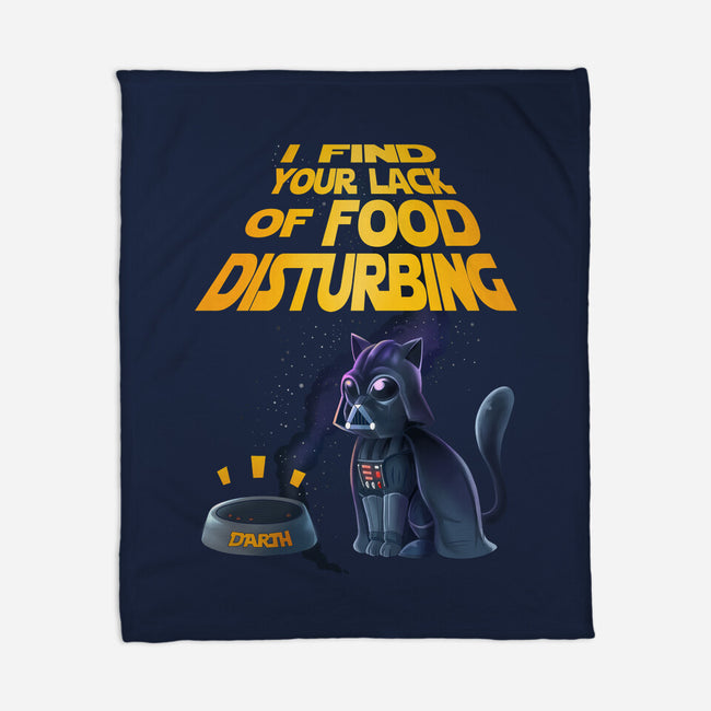 I Find Your Lack Of Food Disturbing-None-Fleece-Blanket-amorias