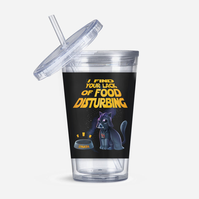 I Find Your Lack Of Food Disturbing-None-Acrylic Tumbler-Drinkware-amorias