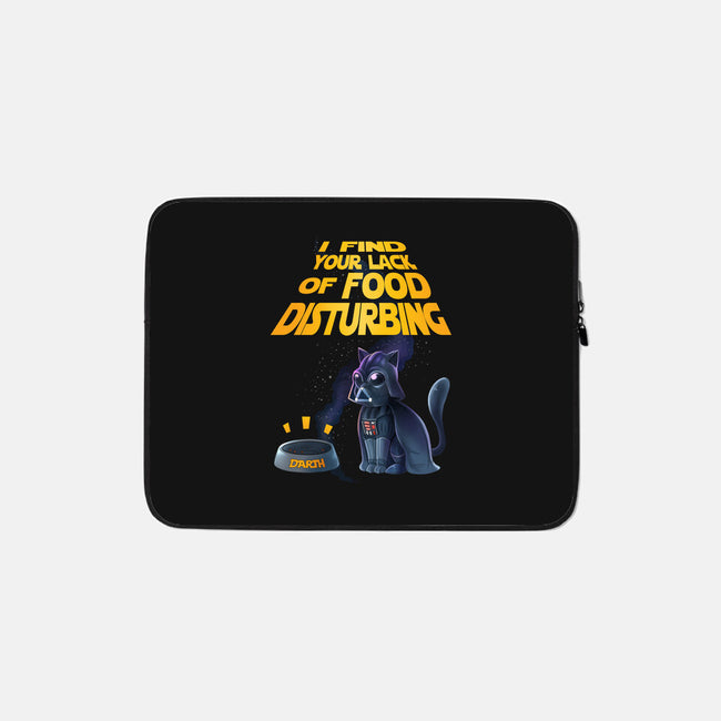 I Find Your Lack Of Food Disturbing-None-Zippered-Laptop Sleeve-amorias