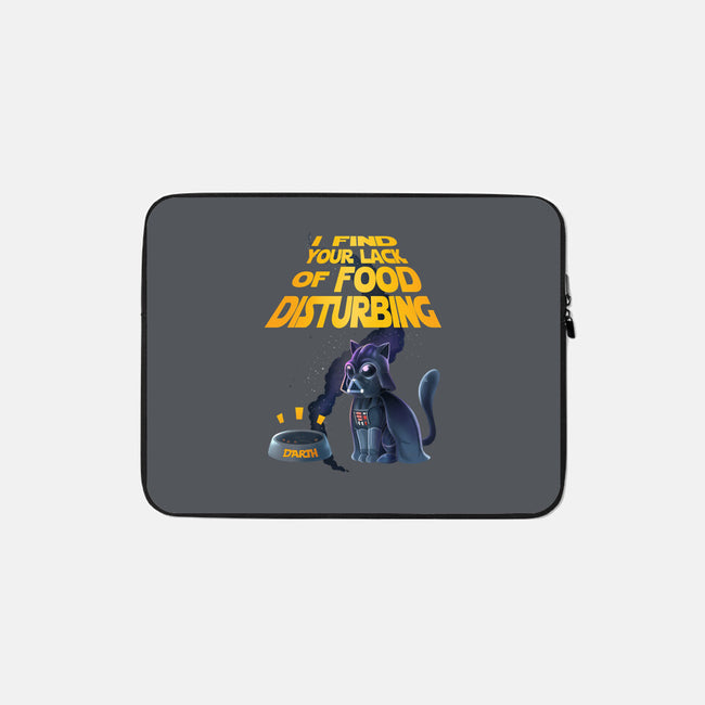 I Find Your Lack Of Food Disturbing-None-Zippered-Laptop Sleeve-amorias