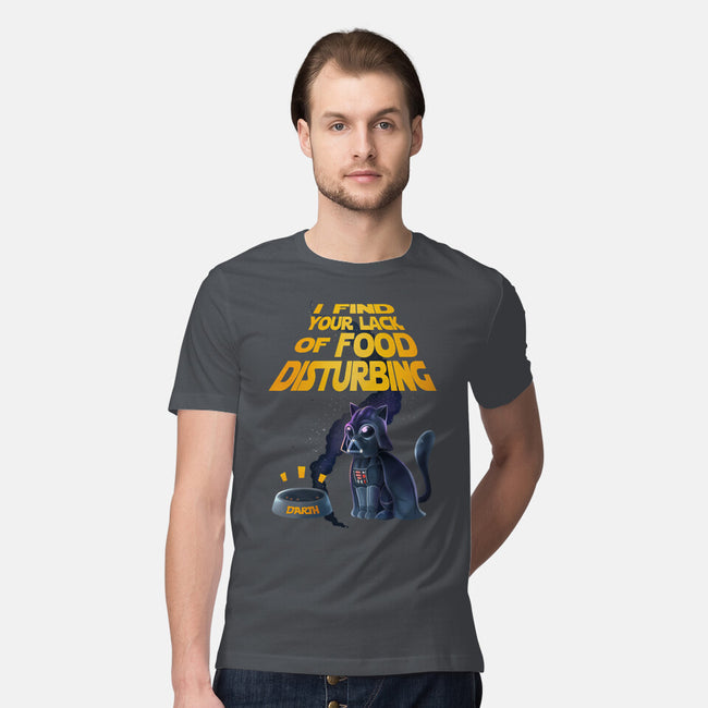 I Find Your Lack Of Food Disturbing-Mens-Premium-Tee-amorias