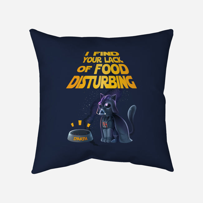 I Find Your Lack Of Food Disturbing-None-Removable Cover-Throw Pillow-amorias