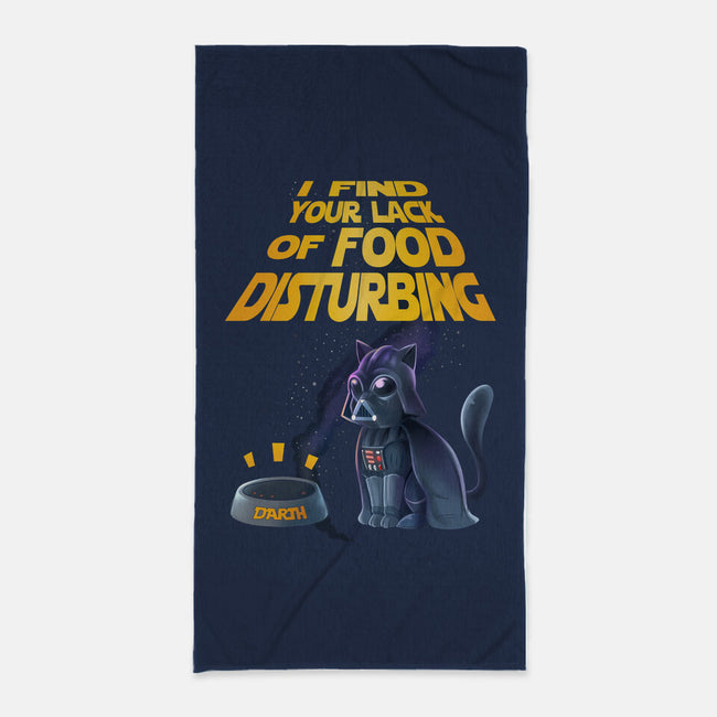 I Find Your Lack Of Food Disturbing-None-Beach-Towel-amorias