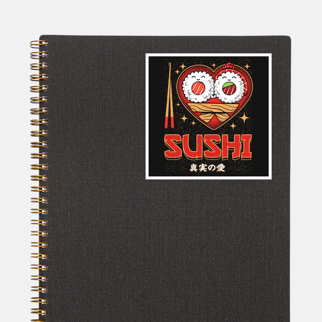 I Love Sushi-None-Glossy-Sticker-Tronyx79